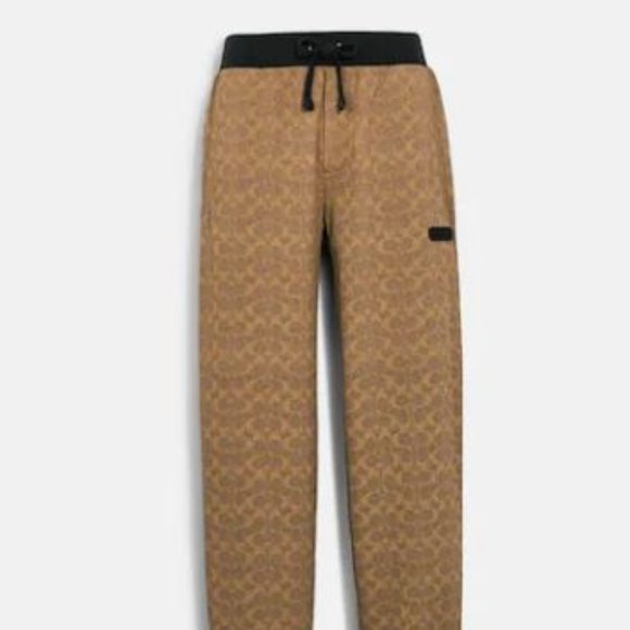 Coach Pants & Jumpsuits Coach Signature Joggers Mens Xs Fits Like